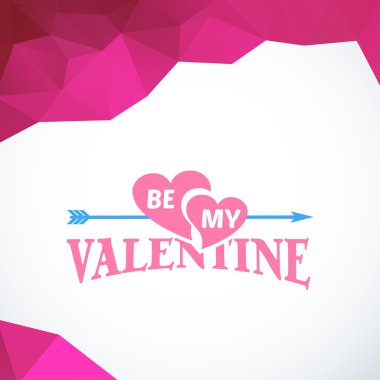 Sevgililer günü afişi.