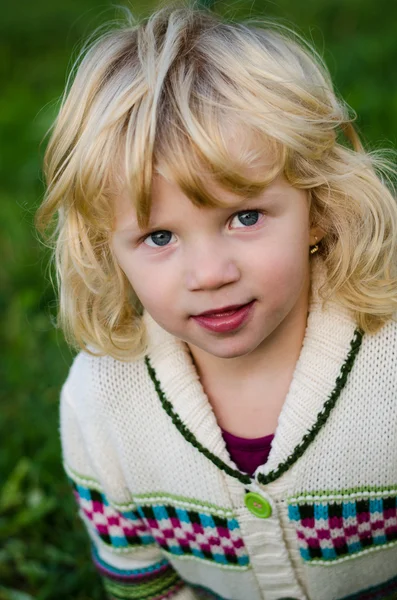 Blond dziecko — Zdjęcie stockowe