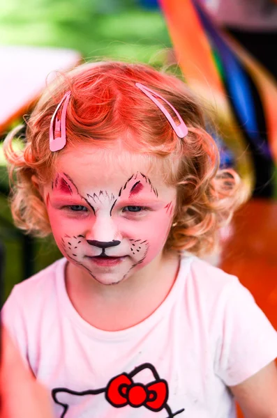 Face-painting — Stock fotografie