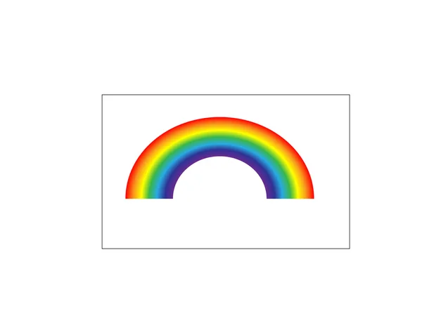 Regenbogenvektor — Stockvektor