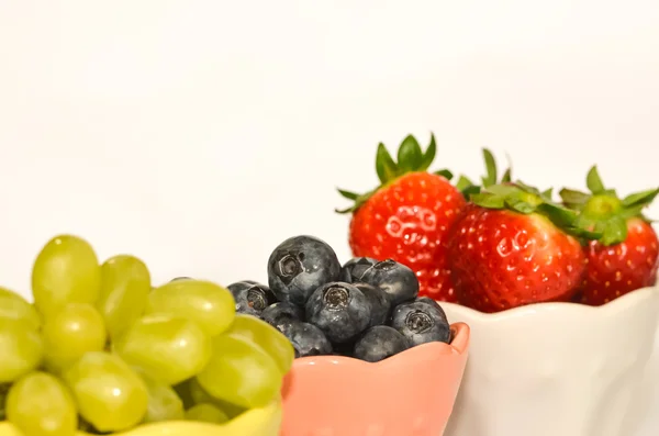 Fragola, uva e mirtillo — Foto Stock