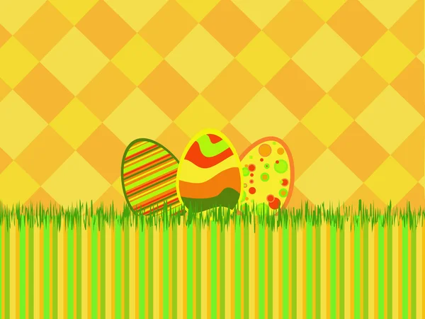 Easter eggs — Stock Vector