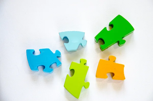 Kleurrijke puzzel — Stockfoto