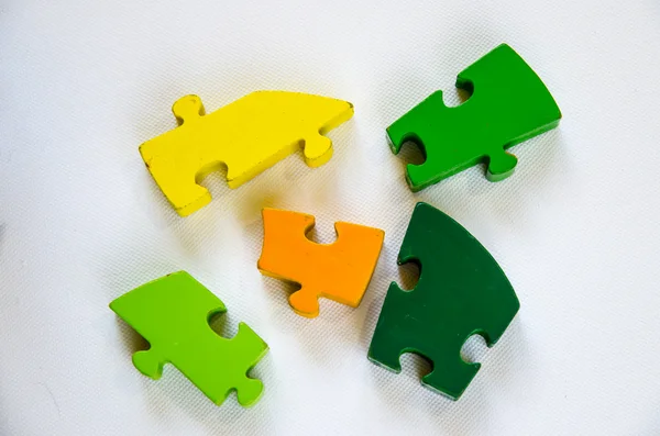 Barevné puzzle — Stock fotografie