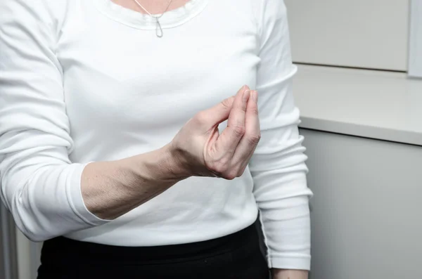 Fingers gesture — Stock Photo, Image