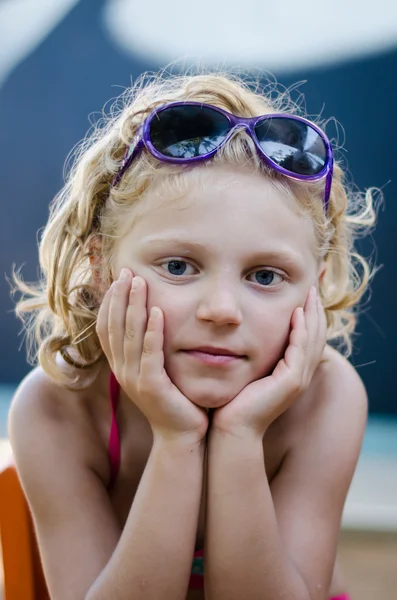 Blond girl — Stock Photo, Image