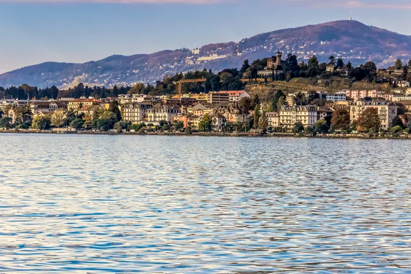 Lago di Ginevra, Montreux — Foto Stock