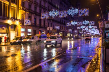 Desember, barcelona, rambla, yağmur