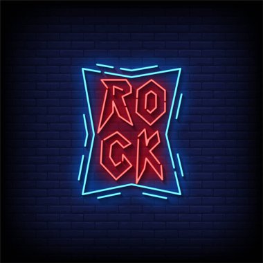 Kayanın neon simgesi