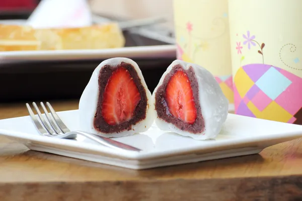 "Daifuku "Dessert giapponese — Foto Stock