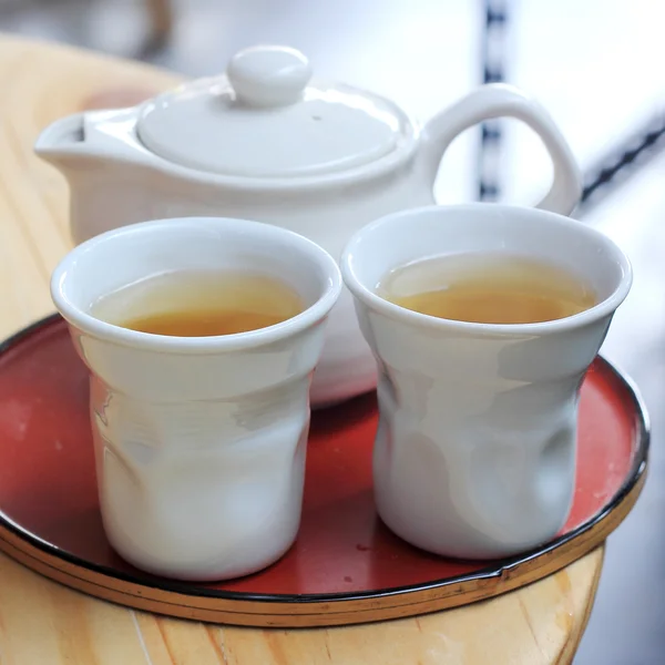Conjunto de xícara de chá — Fotografia de Stock