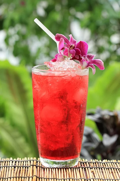 Iced roselle juice — Stockfoto