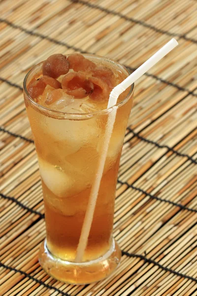 Zumo de Longan agua fría — Foto de Stock