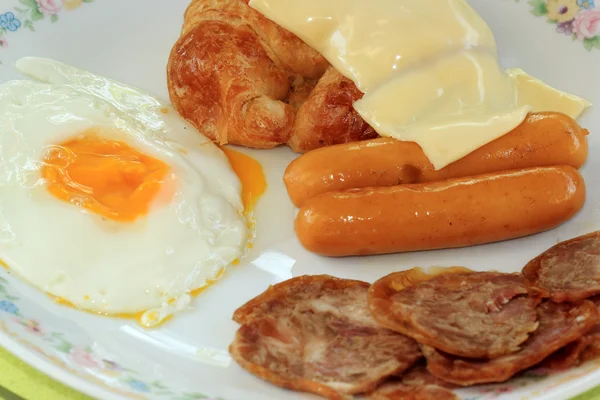 Close up Easy breakfast — Stock Photo, Image