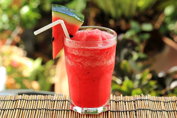 Vattenmelon smoothie — Stockfoto