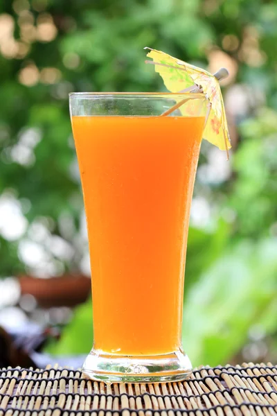 Copo de suco de laranja — Fotografia de Stock