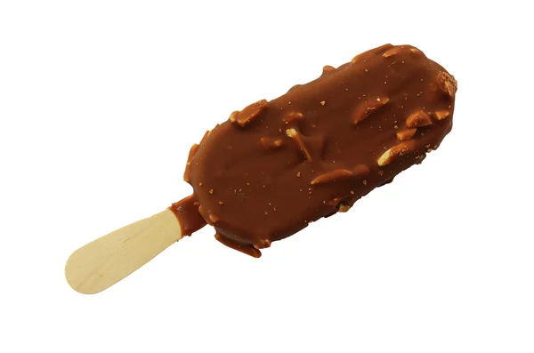 Schokoladen-Dip-Eis — Stockfoto