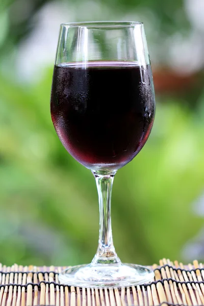 Blue grape fruit juice — Stock Photo, Image