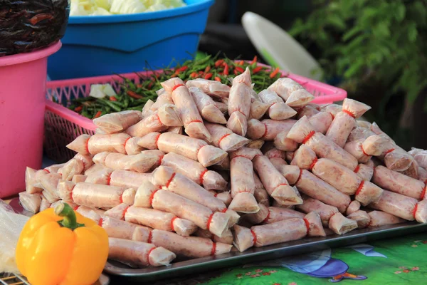 Thai Style ferment sausage — Stock Photo, Image