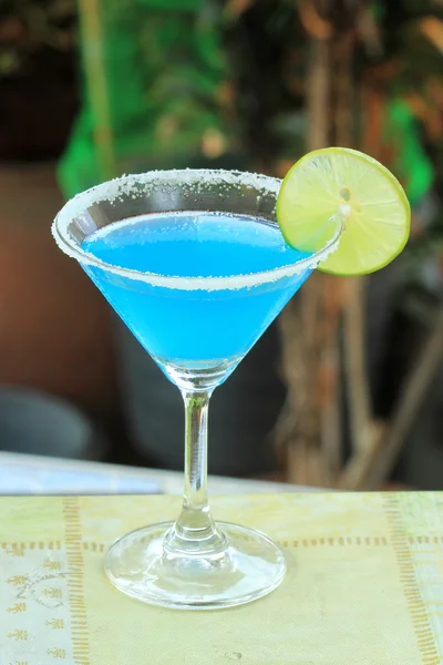 Blauwe margarita — Stockfoto