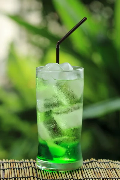 Soda de fruta verde — Foto de Stock