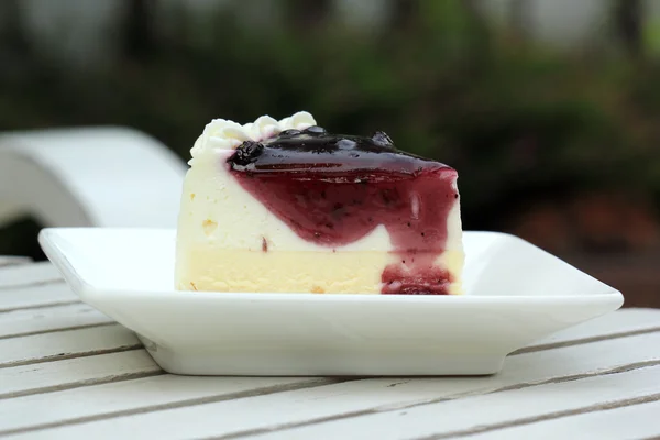 Blueberry Cheese cake — Stock Photo, Image