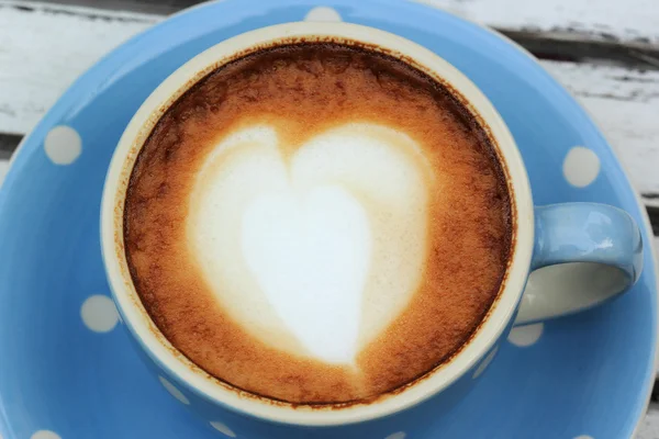 Kávu Latte art — Stock fotografie