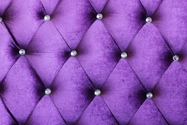 紫色天鹅绒的垫子 — 图库照片