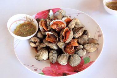 haşlanmış daraltan ya da tarak