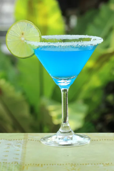 Blauer Margarita-Cocktail — Stockfoto