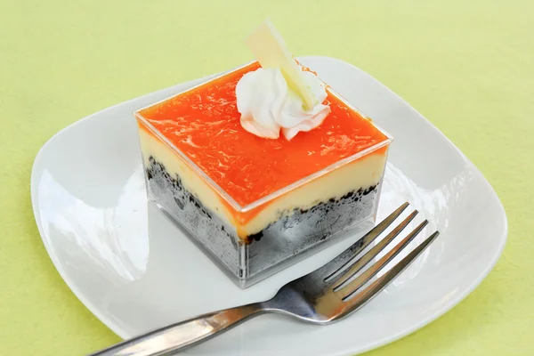 Orange Kekse Kuchen — Stockfoto