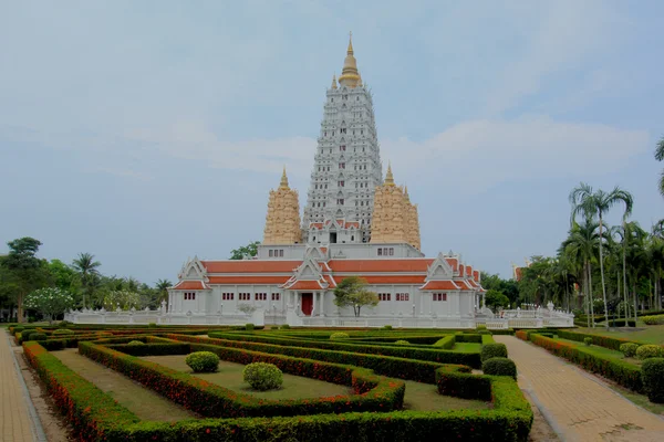 WAT yan nasangwararam Budist tapınağı — Stok fotoğraf