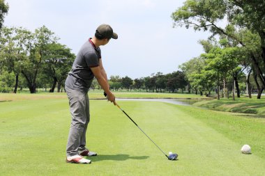 golfçü hazır t-off 