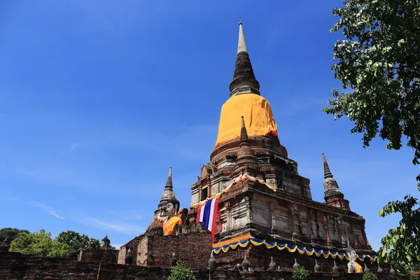 Tempel wat yai chai mongkhon — Stockfoto