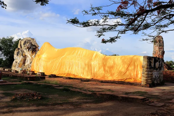 Statua del sonno Buddha — Foto Stock