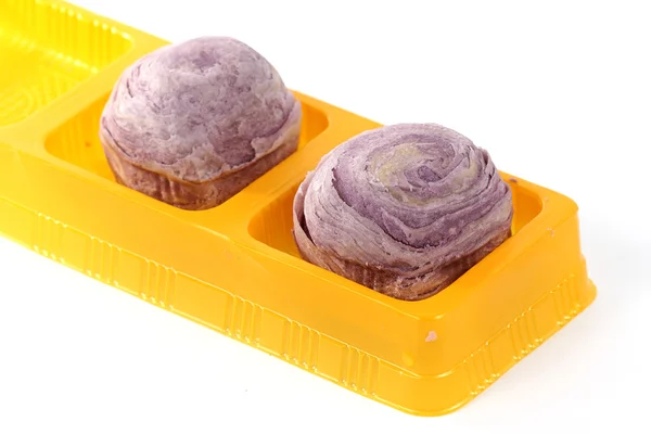 Taro purple bread Chinese style — Stock Photo, Image