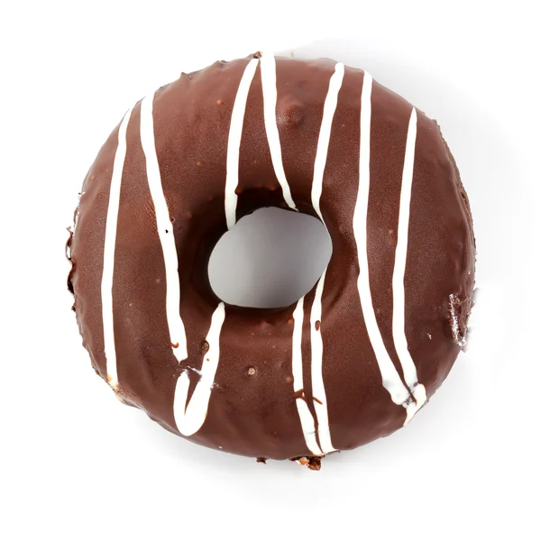 Шоколадный пончик — стоковое фото