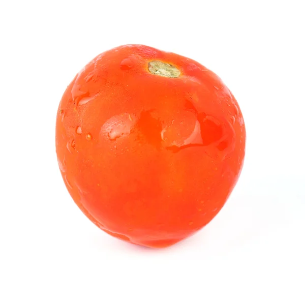 Красный Томато с каплями — стоковое фото