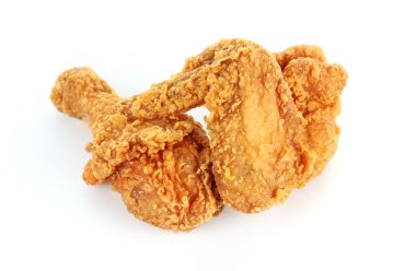 kızarmış tavuk drumsticks ve kanat