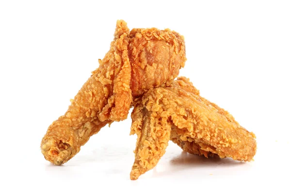 Fried chicken drumsticks and wing — Stock Photo, Image