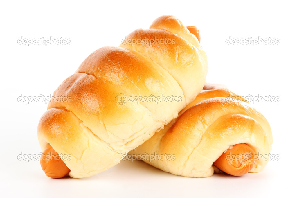 Sausage in bread