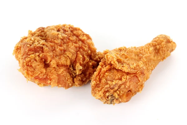 Fried chicken drumsticks and hip — Stock Photo, Image
