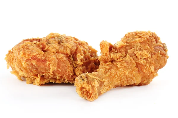 Fried chicken drumsticks and hip — Stock Photo, Image