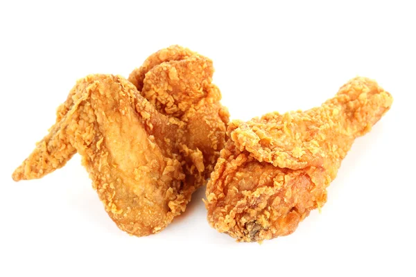 Palitos de pollo frito y ala — Foto de Stock