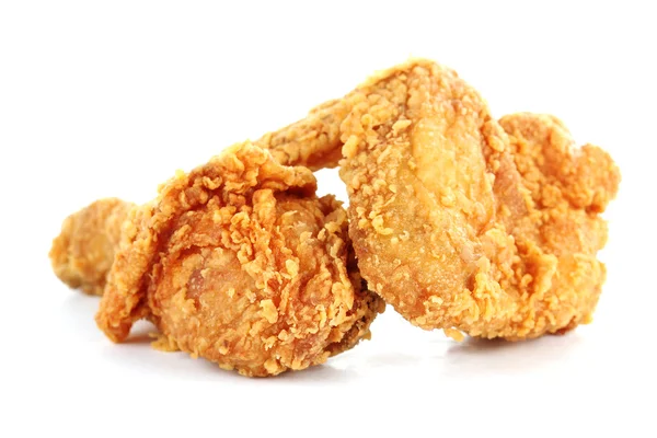 Fried chicken drumsticks and wing — Stock Photo, Image