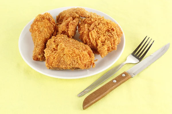 Közelről friss sült csirke — Stock Fotó