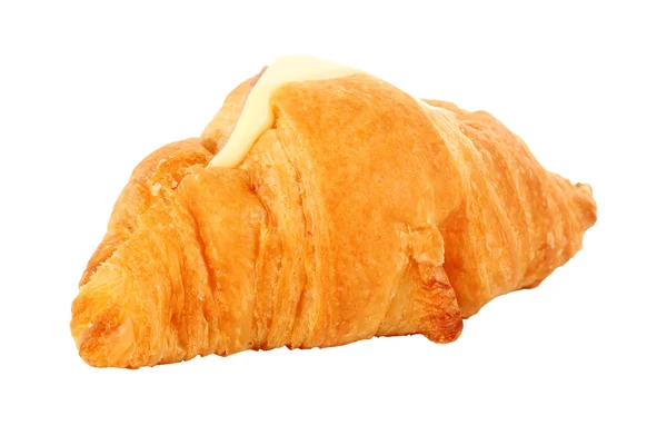 Croissant šunka sýr — Stock fotografie
