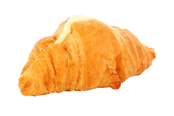 Skinka ost croissant — Stockfoto