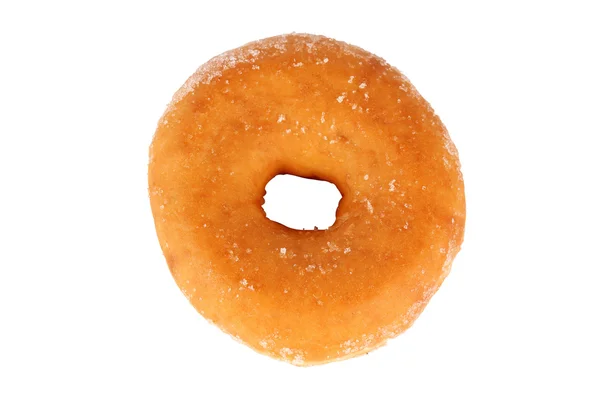Donut coated with sugar — Stock Photo, Image