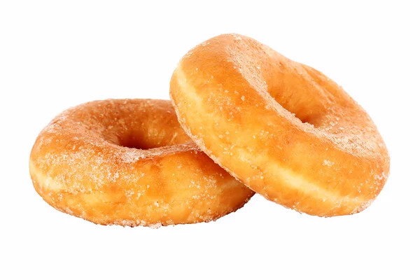 Donut coated with sugar — Stock Photo, Image